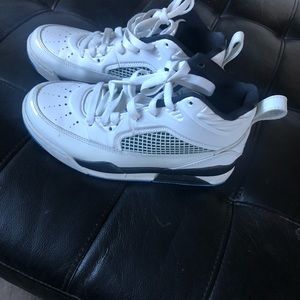 Black and blue Jordan